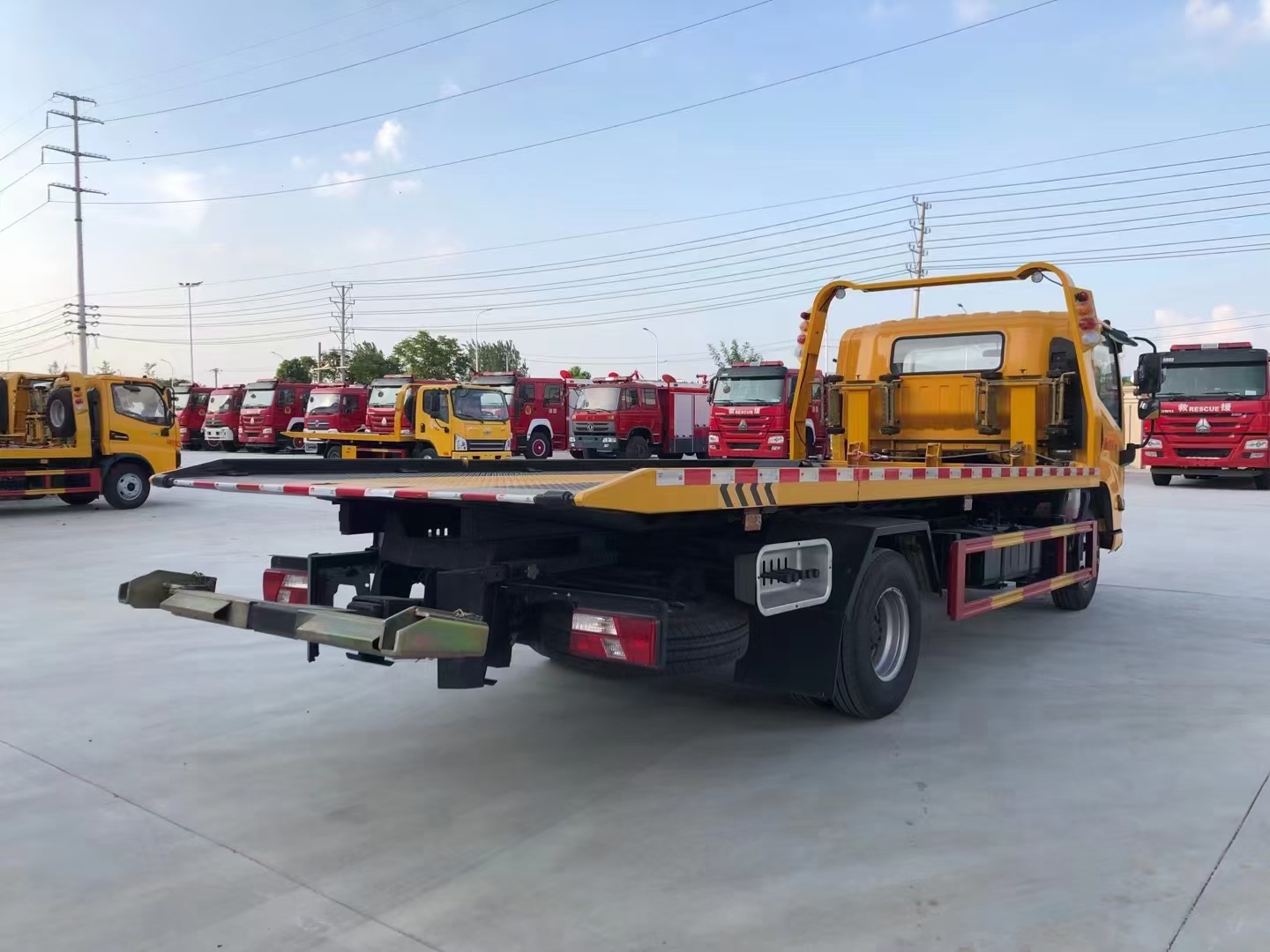 江鈴凱運黃牌清障車